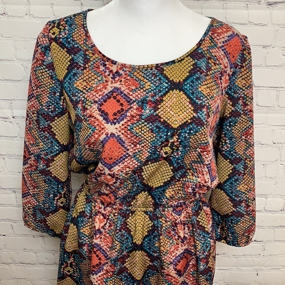 Bebop Snake Print Dress - Picture 2 of 13